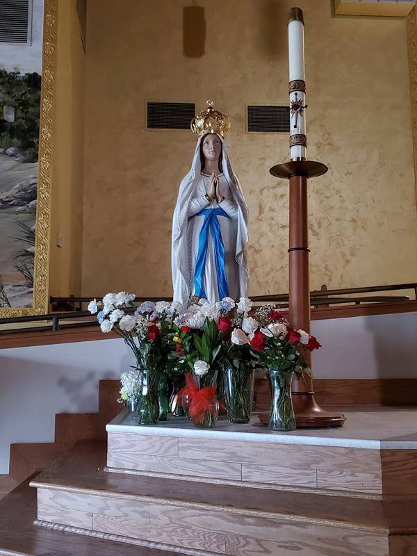 Our Lady of Lourdes Church in Monroe.