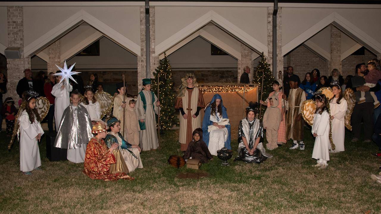 St Pius X Church in Greensboro held a Little Town of Bethlehem and Live Nativity Dec. 2. (Photos provided by MaryAnn Luedtke)