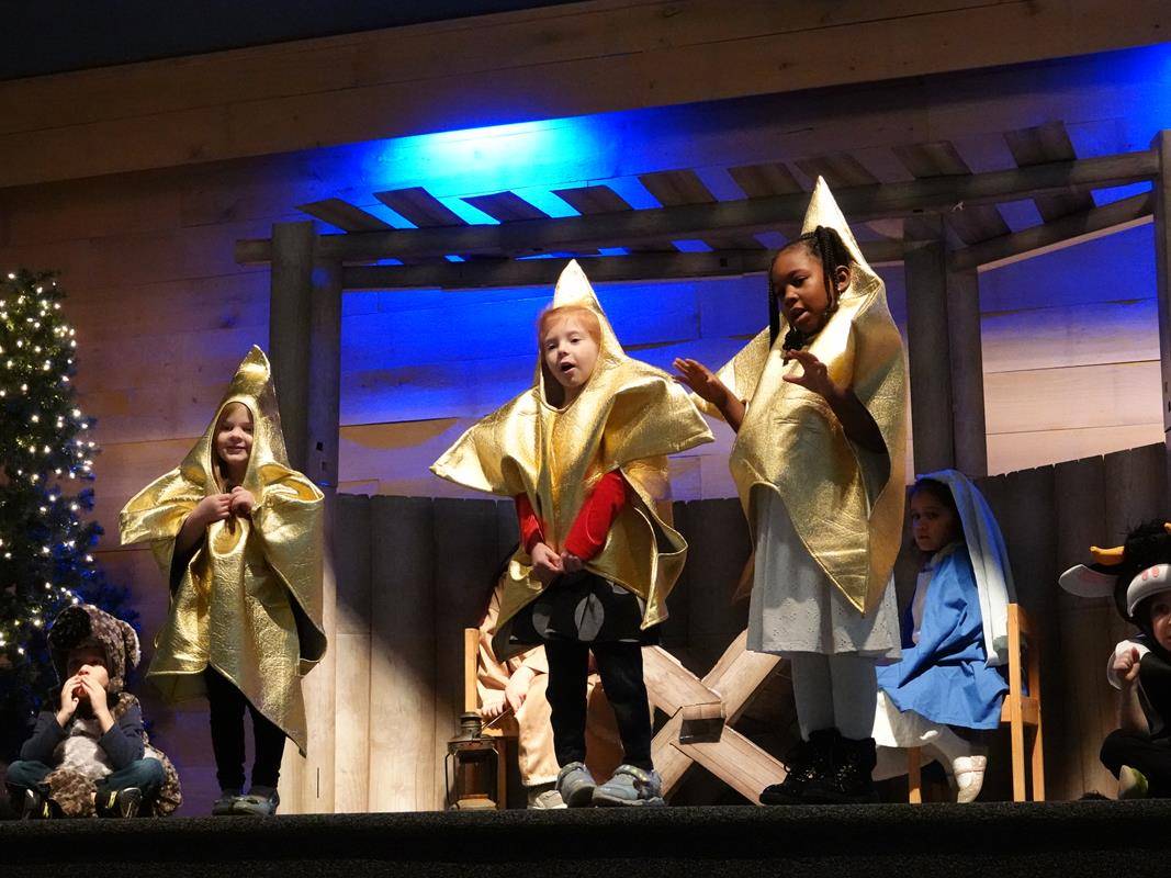 St. Mark Preschool Nativity pagent