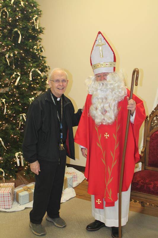 Immaculate Heart of Mary Church in High Point celebrated St. Nicholas with a pancake breakfast with their families, make keepsake crafts, shop for gifts in a secret shop. (Photos provided by Gerry Bratt)