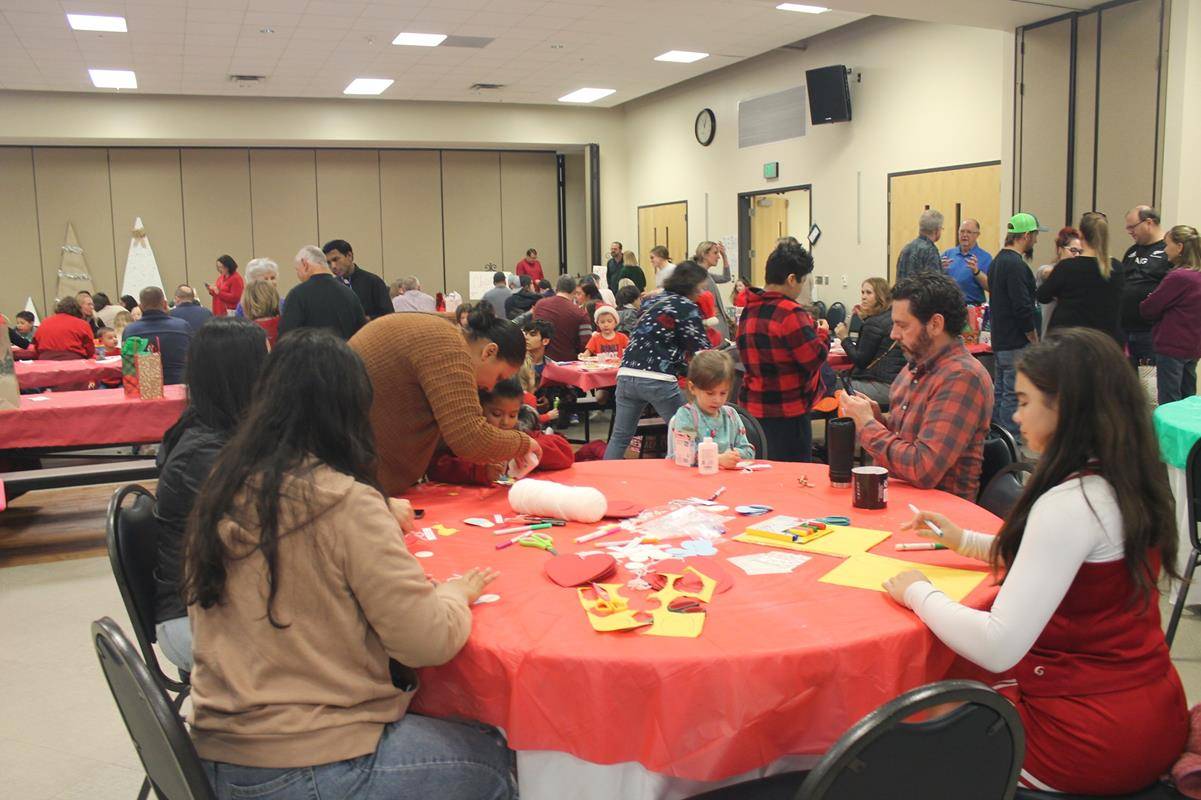 Immaculate Heart of Mary Church in High Point celebrated St. Nicholas with a pancake breakfast with their families, make keepsake crafts, shop for gifts in a secret shop. (Photos provided by Gerry Bratt)