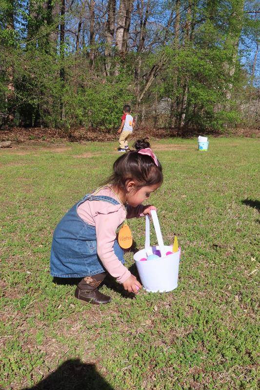 St. Philip the Apostle Church in Statesville had its annual Easter egg hunt on Palm Sunday.