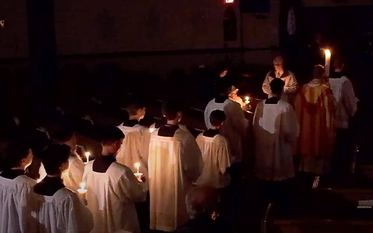 Easter Vigil at St. Dorothy Church in Lincolnton (Provided photos)