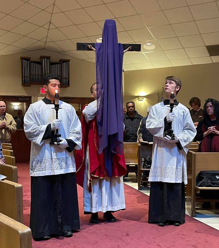 Good Friday Passion of our Lord at St. Dorothy Church in Lincolnton (Provided photos)