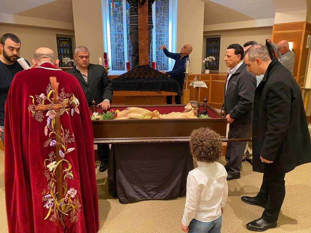 Good Friday at St. Stephen Maronite Church. (Provided photos)