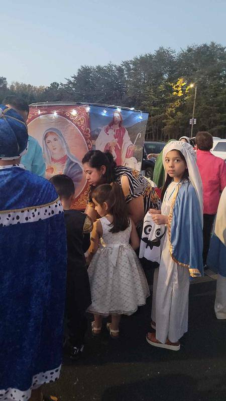 Holy Cross Church held a trunk-or-treat on Oct. 28. Everyone was invited to dress up as a favorite saint, angel or biblical figure.