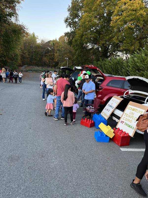 St. Joseph Church in Newton held an All Saints Day fair with trunk or treat and saint games.
