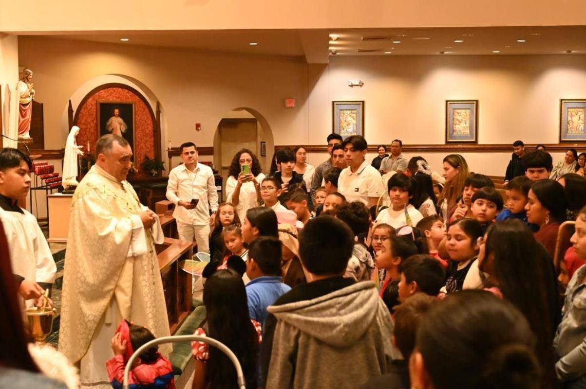 All Saints’ Day celebration at St. Michael Church in Gastonia.