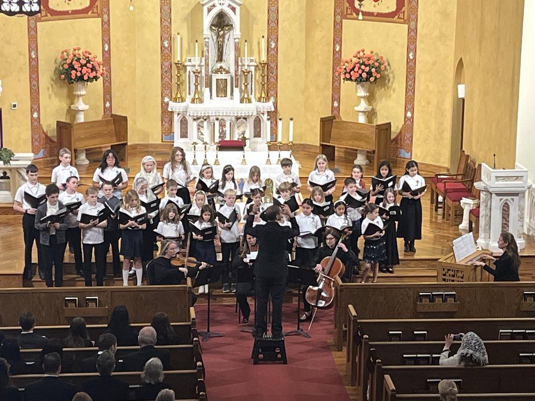 St. Patrick Cathedral hosted its annual Concert of Sacred Music for Advent and Christmas Dec. 16. Directed by Gianfranco De Luca, the concert featured performances by the Cathedral Choir, Children’s Choir, and High School Choir.