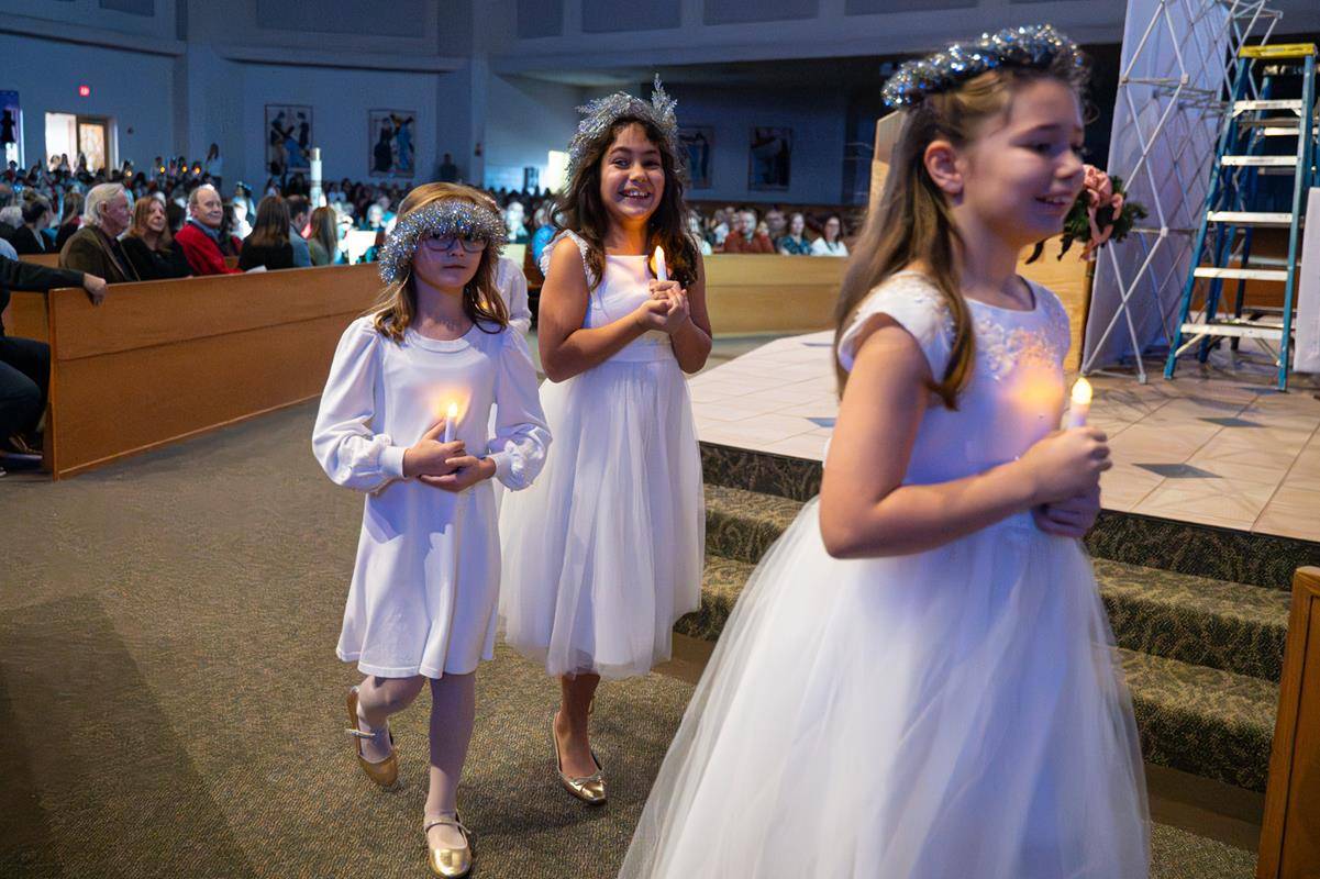 Parents, faculty and students of St. Matthew School enjoyed the 3rd grade Christmas Cantata on Dec. 11.