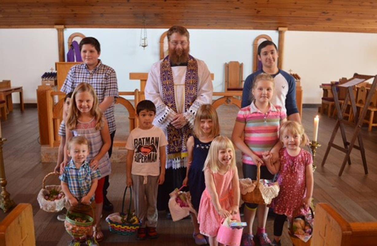 SYLVA — A Polish Easter Basket Blessing at St. Mary, Mother of God Church. (Della Sue Bryson)